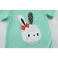 thumbnail image 2 of Little hand Toddler Girls Pajamas Set Easter Gift Rabbit Bunny Cute Easter Kids Sleepwear 2PJS 2-7T, 2 of 5