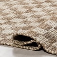 thumbnail image 5 of nuLOOM Aneira Checkered Jute Area Rug, 4' x 6', Aneira Natural, 5 of 9