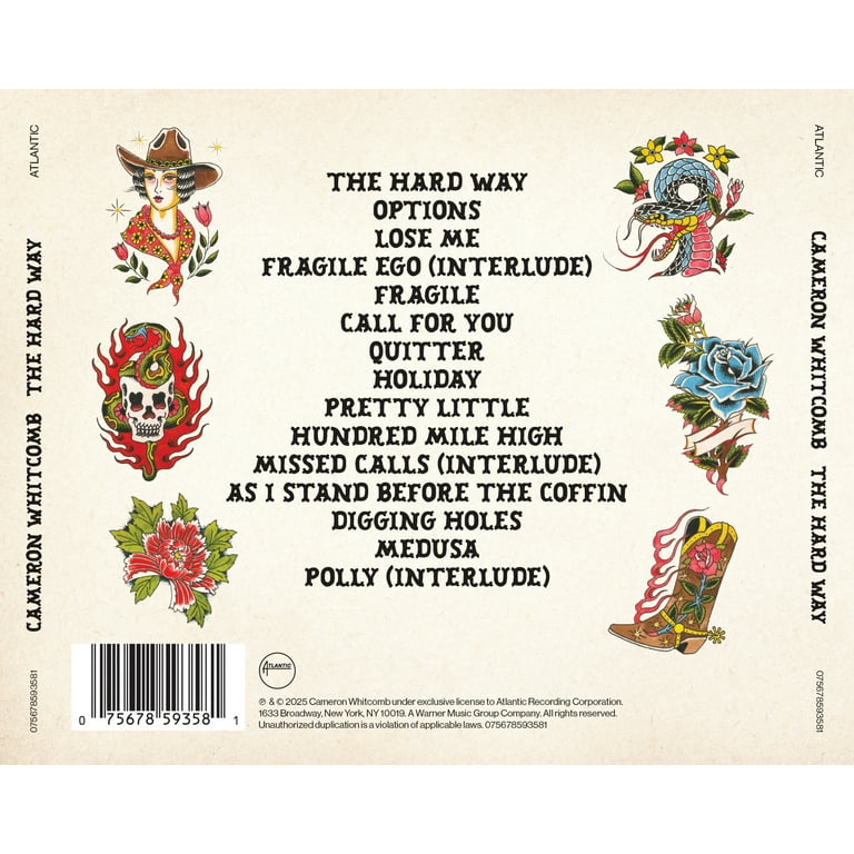 Whitcomb,Cameron - The Hard Way - Music & Performance - CD