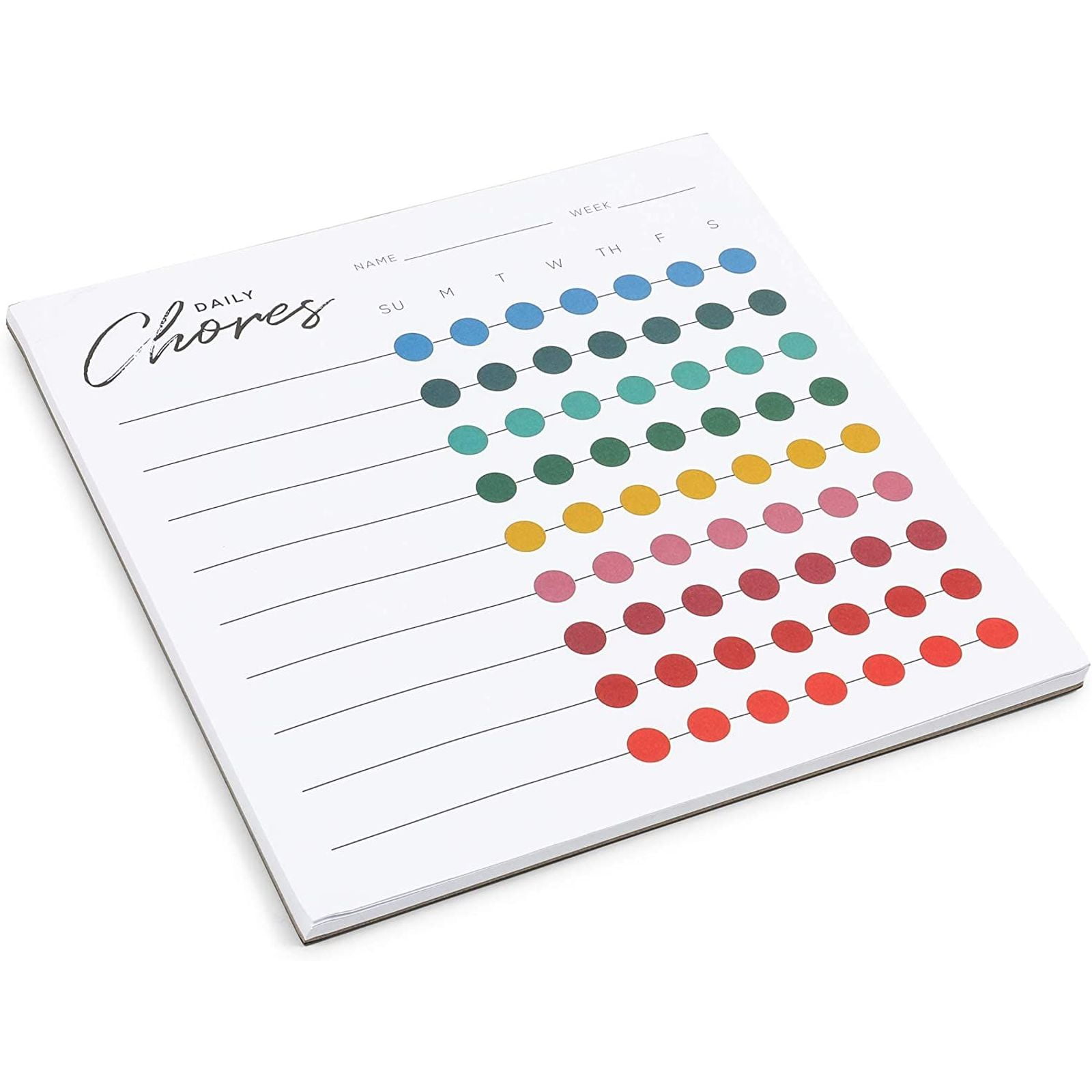 A4 Magnetic Laminated Chore Chart Sheet With Pen 
