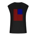 thumbnail image 4 of Pitauce Mens Independence Day Tank Tops Cap Sleeve Muscle Shirt 4th of July Patriotic Active Shirt Sleeveless Graphic Tees, 4 of 5