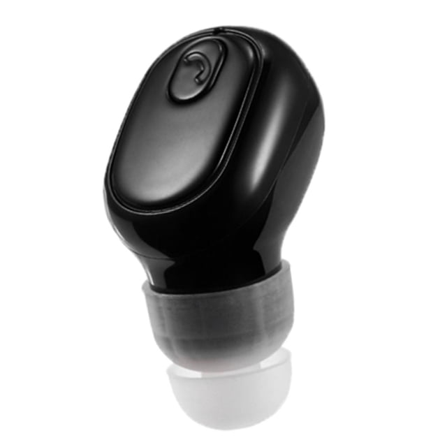 Inalámbrico Bluetooth Mini en Oreja Perfke Negro