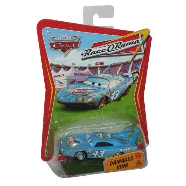 Disney Pixar Cars Movie Series 4 RaceORama Damaged King DieCast Toy