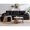 Left+Black + Plush + Foam+Spring + 3 Seat, variant on 105 Inch L-Shaped Cloud Sectional Sofa with Side Storage Pockets, Right Chaise 3-Seat Deep Seat Plush Modular Couch, Spring & Foam Fill No Assembly Sofa, Black