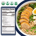 thumbnail image 2 of SUNGIVEN Organic Ramen Noodles, Healthy Low Sodium Noodles, Ready in 3 Minutes, Non-Fried Instant Noodles, No Additives or Preservatives, 2.46 OZ (Pack of 20) 49.38 Oz, 2 of 8
