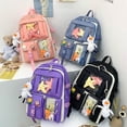 thumbnail image 3 of Mochila para estudiantes de secundaria, mochila para tutorías de estudiantes de primaria, mochila para niños del campus, bolso de hombro, conjunto de varias piezas, 3 of 5