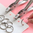 thumbnail image 5 of 50Pcs Binder Rings 1.25 Inch,Nickel Plated Steel Book Rings,Loose Leaf Binder Rings,Key Rings,Metal Rings For Index Cards., 5 of 5