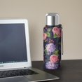 thumbnail image 5 of 20 Oz Pioneer Flower Coffee Tumbler Double Wall Insulated Stainless Steel Water Bottle | Metal Reusable Thermoses Flask with Cup Cap | Leak & Sweat Proof with Anti-Dust Lid, 5 of 7