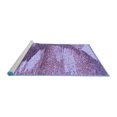 thumbnail image 3 of Tapis Moderne Abstrait Bleu Lavable en Machine, wshabs2567blu, 3 of 4