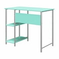 thumbnail image 6 of Mainstays Metal Student Computer Desk, Spearmint, 6 of 8