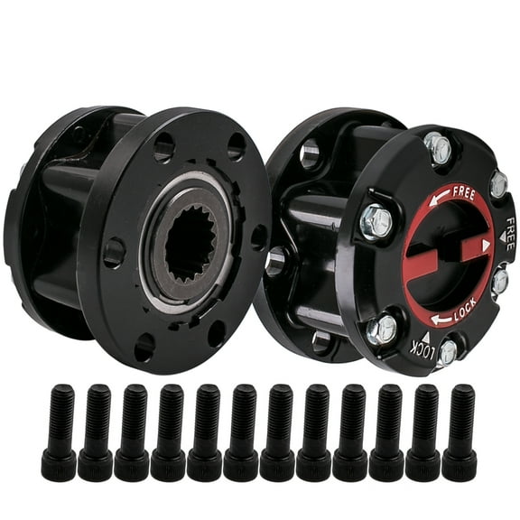 Maxpeedingrods Hub Locking pair 17 Spline for Isuzu Trooper 1987-1993