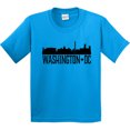 thumbnail image 3 of Inktastic Washington Dc Skyline Cities Youth T-Shirt, 3 of 5