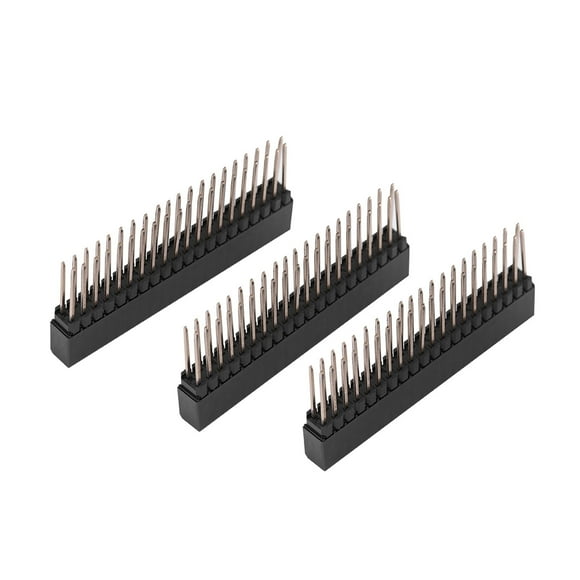 Female pin, double-row pin, stable signal transmission, 40 pin (2x20 pin) 2.54mm/0.1 inch