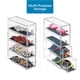 thumbnail image 4 of Jewelry organizer, with 4 drawers for watches, necklaces, rings, etc, anti-scratch, Plastic, Transparent, 4 of 6