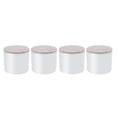 thumbnail image 1 of GUOOL 4 Pcs. Extensions de Meubles Rondes, Extensions de Meubles Lourds, Placards Hauteur Blanc 60x52mm, 1 of 9