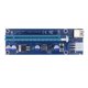 thumbnail image 3 of PCI-E Riser Board USB 3.0 PCI-E Extender Board GPU 1x a 16x Placa adaptadora con interfaz de 6 pines Inevent EL001376-00, 3 of 7