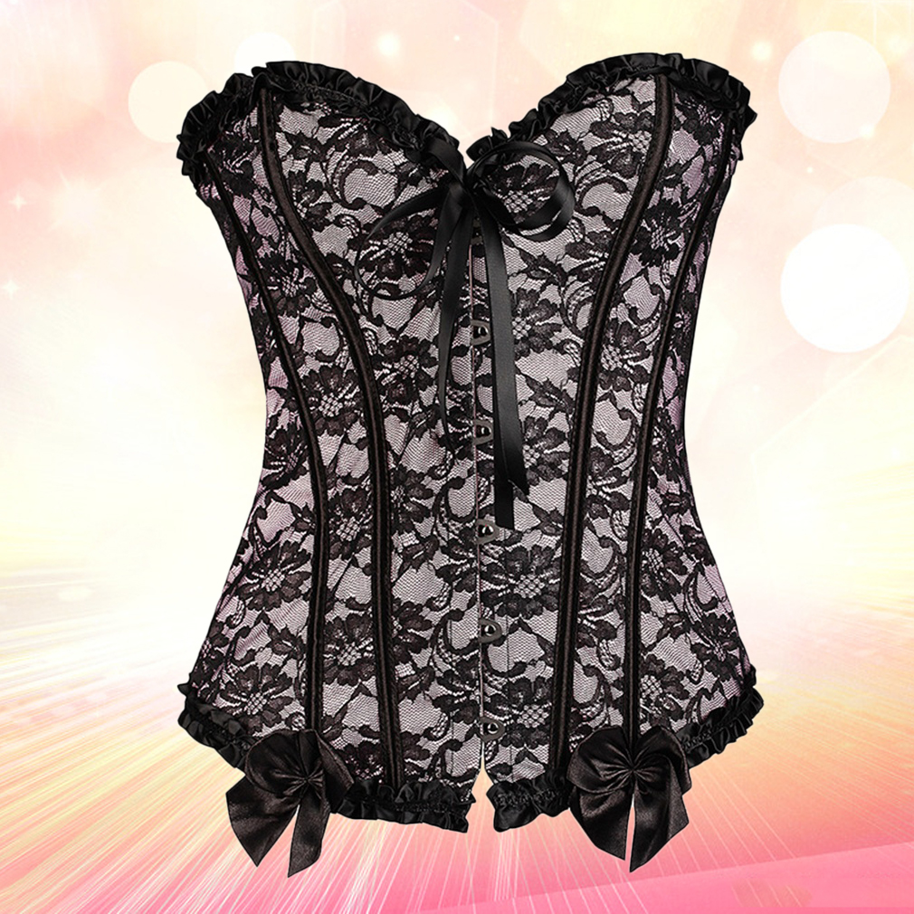 Luxury Shapewear Clothing Vest Women Lace Corsets With Gstring