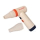 thumbnail image 1 of Ventilador de mano recargable, diseño ergonómico para uso en exteriores naranja, 1 of 9