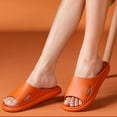 thumbnail image 3 of Zapatillas de moda antideslizantes BLESIY Zapatillas de estar por casa naranja 37-38, 3 of 8