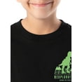 thumbnail image 4 of Wonder Nation Boy's Long Sleeve Elevated Graphic T-Shirt, Sizes 4-18 & Husky, 4 of 8