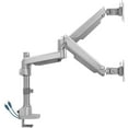 thumbnail image 3 of Lorell, LLR99803, USB Pole Dual Monitor Arm, 1 Each, Gray, 3 of 17