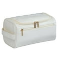 thumbnail image 1 of Bolsa de maquillaje de PU, bolsa de cosméticos, viaje, moda, negocios, bolsa de cuero de PU, contenedor con beige Yuyangstore Neceser, 1 of 8