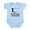 Sky Blue, variant on CafePress - I Heart My Argentinian Grandma Body Suit - Baby Light Bodysuit, Size Newborn - 24 Months