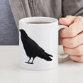 thumbnail image 6 of CafePress - Crow Pair Mug - 11 oz Ceramic Mug - Novelty Coffee Tea Cup, 6 of 6