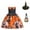 Style1, variant on HCNTES Girls Skirt Comfortable Soft Fashion Halloween Print Children Prom Performance Dress(Orange,7-8 Years)