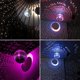 thumbnail image 5 of Bola de discoteca con espejo de cristal plateado y dorado, decorativa, brillante, reflectante, para fiestas, DJ, bailes, Navidad, hogar, club, escenario, efecto de iluminación, 15 cm, plateado, 5 of 5