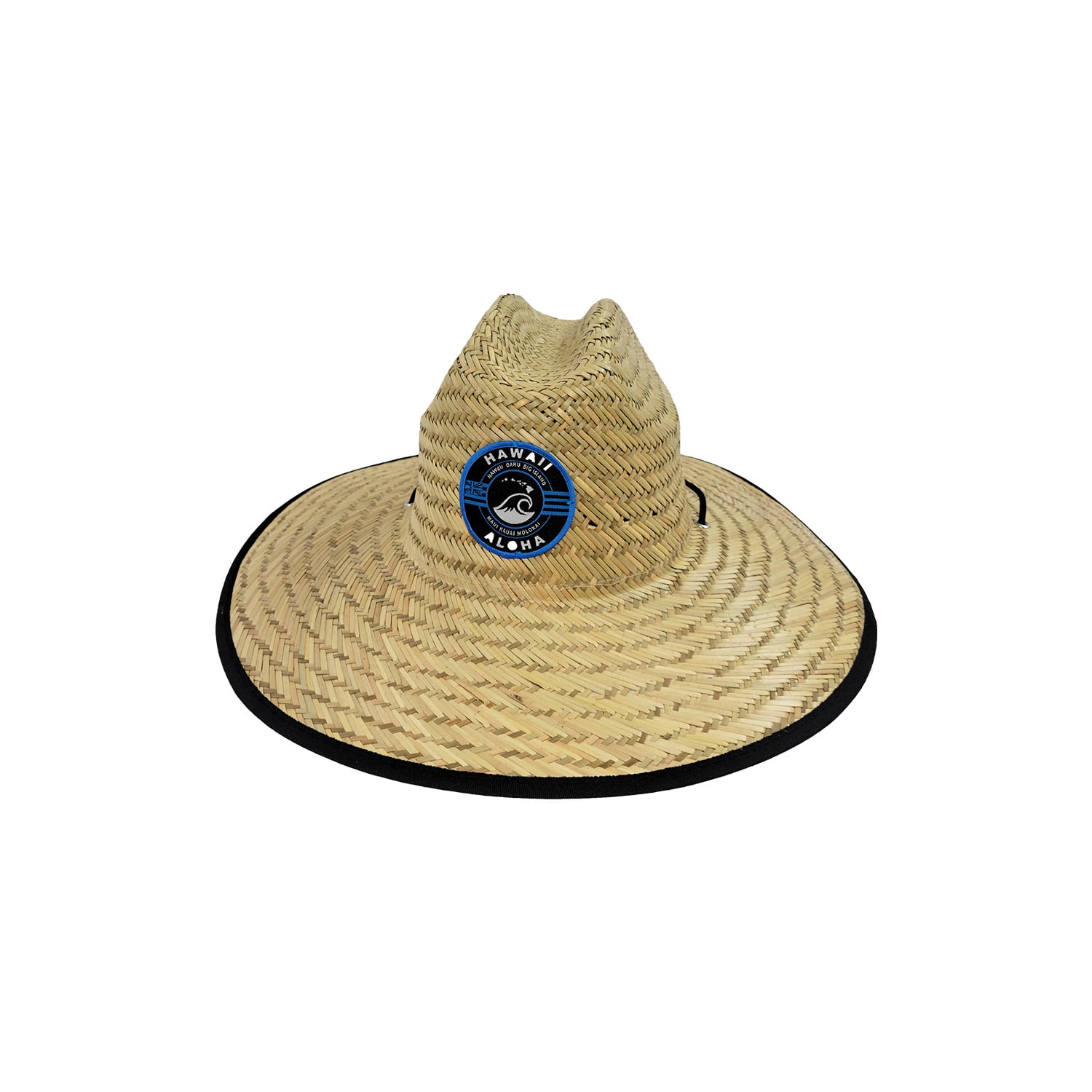 ISLAND CREW HAWAII Straw Hat: Bird of Paradise