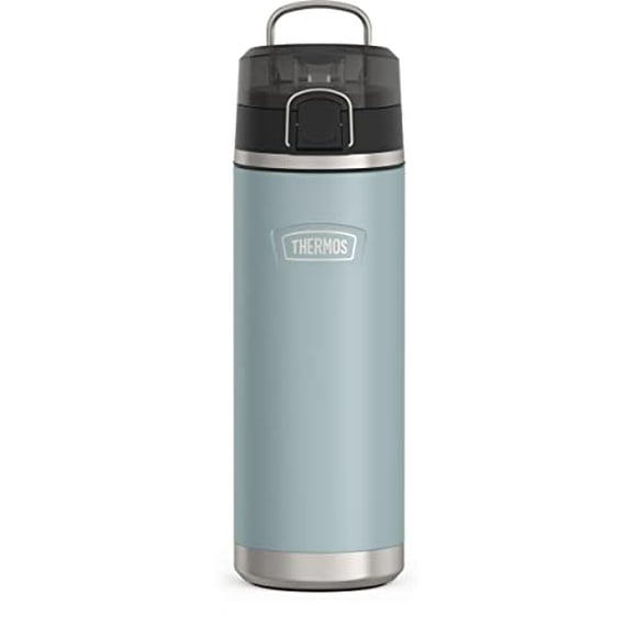Botella de Agua de Acero Inoxidable de la Serie ICON de THERMOS con Pajita