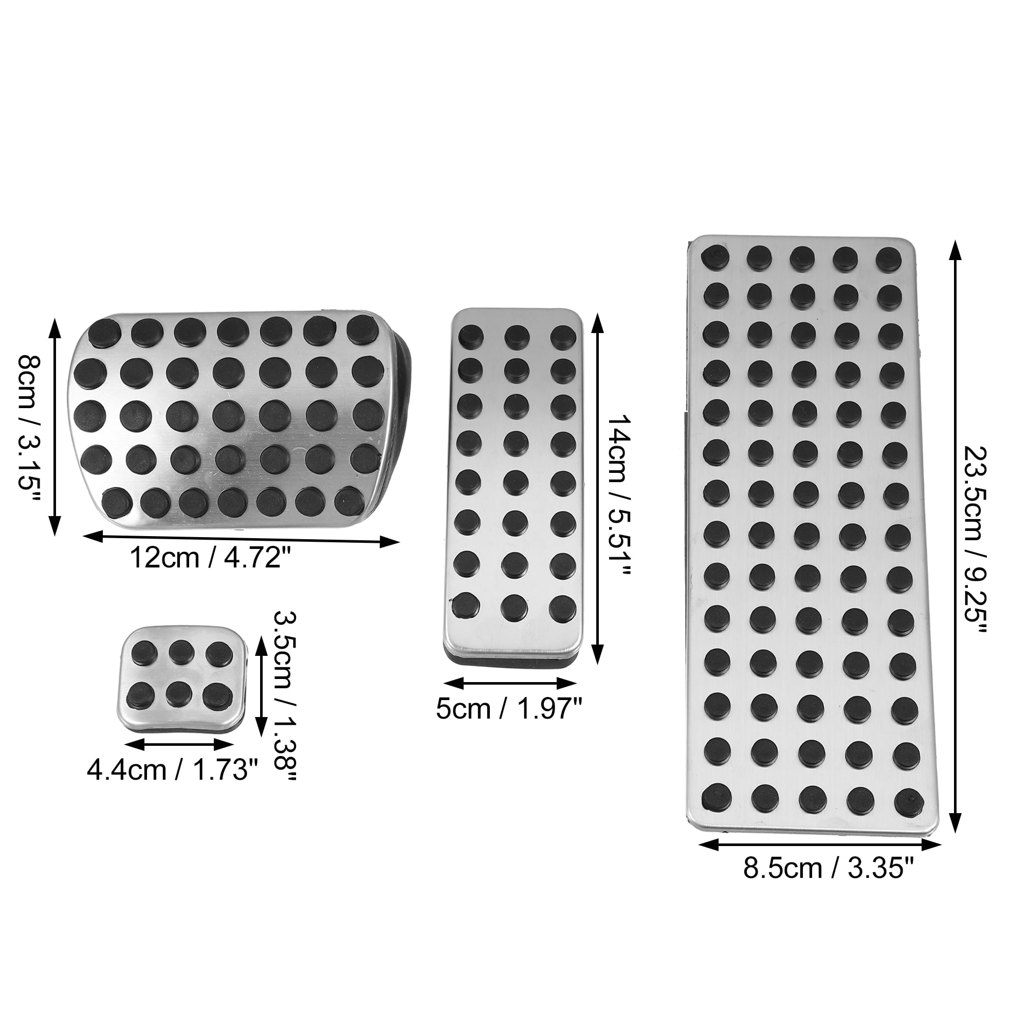 Couvre Pédale D'accélérateur Jeu Couvre Pédales Frein Et D