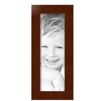 ArtToFrames 6" x 18" Honey Stain Picture Frame, 6x18 inch Brown Wood Poster Frame (WOM-4349),  Pack