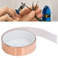 thumbnail image 4 of Cinta De Lámina De Cobre, Resistente A La Flexión, Buena Flexibilidad, Cintas De Blindaje EMI Para Manualidades De Bricolaje Para Conexión A Tierra Para Reparación Eléctrica Cergrey EMI Shielding Copper Foil Tape, 4 of 8