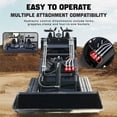 thumbnail image 6 of MachPro Crawler 14 HP Double Cooling Mini Skid Steer Loader With Rato Engine, Match Attachments, Pallet Forks, Track Loader for Construction, Farm, 6 of 8