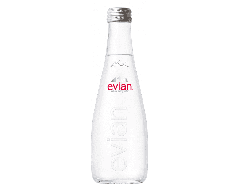 Evian Natural Spring Water (Glass), Case of 20330 mL Walmart Canada
