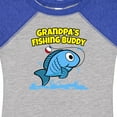thumbnail image 4 of Inktastic Grandpa's Fishing Buddy (blue) Boys or Girls Baby Bodysuit, 4 of 5