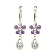 thumbnail image 1 of Fashion Earrings Stainless Steel Round Earrings Women Earrings Dangling Earrings For Women Heart Shaped Hoop Earrings Ear Rings Earrings for Girls Ears Earrings for Women Packs Chain Earrings Dangling, 1 of 4
