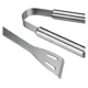 thumbnail image 4 of Juego de herramientas para barbacoa de utensilios, 5 piezas, accesorios para parrilla de acero inoxidable con estuche de transporte, kit de herramientas completo con pinzas, espátula, tenedor para, 4 of 5