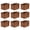 Brown*9, variant on Handwoven Clothes Basket Laundry Hampers Large Wicker Storbaskets For Shelves Blankets Closet Bcar Bedroom Bathroom Organizers And Bath (pack Of 4 Espresso Color)