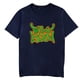 thumbnail image 1 of Billie Eilish - Camiseta Graffiti de Algodón para Adultos Unisex (Azul Marino), 1 of 2