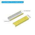 thumbnail image 2 of czcpp-Staples pour Agrafeuse, 2 Pack(1000 Pcs Agrafes par Pack) 26/6 Standard 1/4 Pouce Longueur Agrafes Sans Confiture pour Fournitures de Bureau à Domicile, Jaune, 2 of 4
