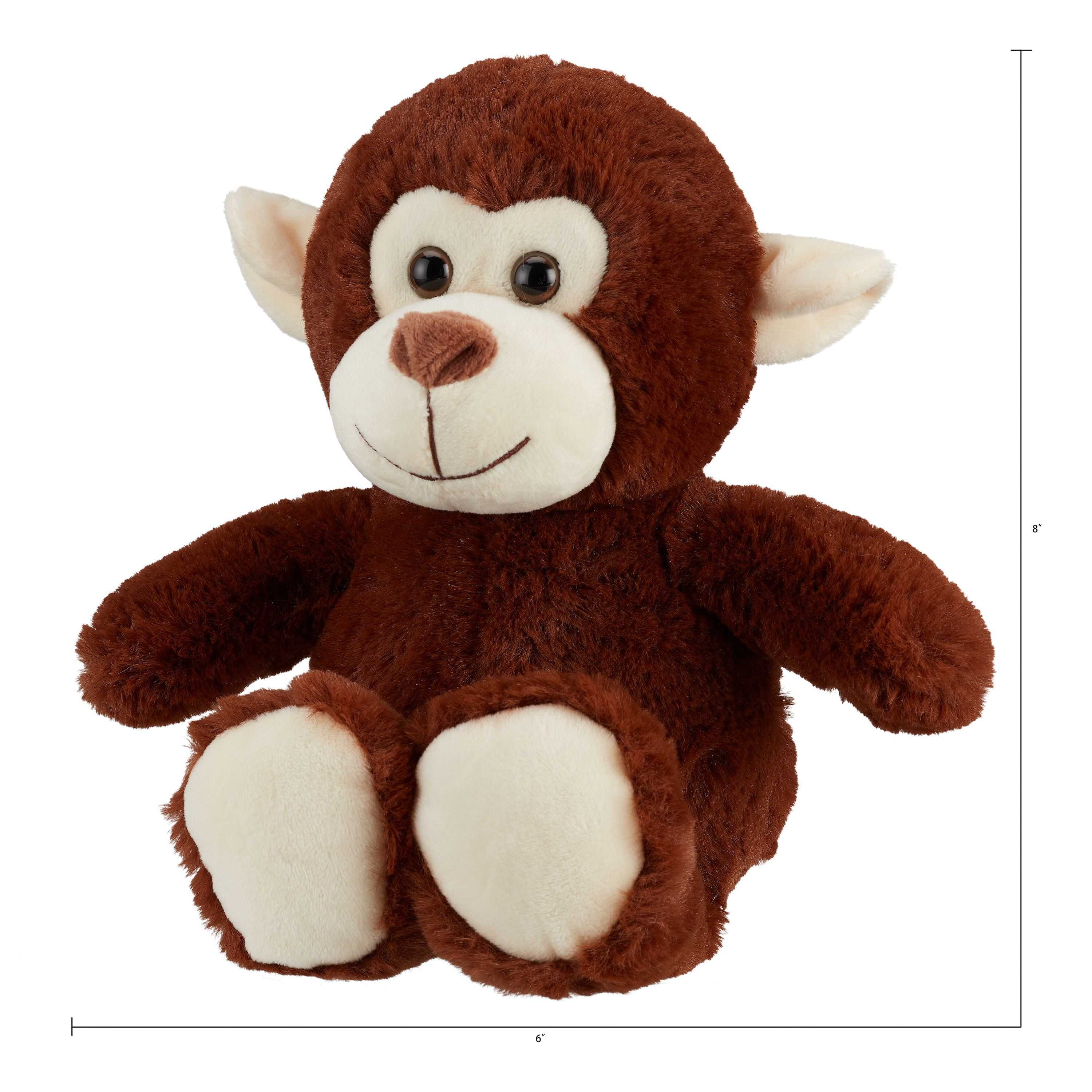 Perfect Cuddle Friend Animal Adventure Adorable Plush Monkey