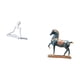 thumbnail image 5 of Estatua de caballo con pensamiento abstracto creativo, adorno de escritorio único para la entrada, dormitorio, sala de estar, estantería, inauguración, 5 of 8