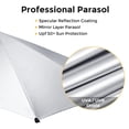 thumbnail image 3 of G4Free UPF 50+ Parasol de Plage Réglable TG avec Pince Universelle pour Chaise, Sacs de Golf, Poussette, Fauteuil Roulant, Gradin, Patio (Lac), 3 of 9