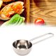 thumbnail image 3 of Billuyoard Cuchara medidora de cocina Hornear en casa Cocinar Harina Condimento Café Polvo Cuchara medidora, Rose Golden Herramientas y accesorios para hornear plata Billuyoard HA4026-01B, 3 of 6