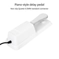 thumbnail image 6 of Piano Pedal Damper Pedal Polarity Pedal Foot 6.35mm Plug for Digital Piano Keyboard, 6 of 8