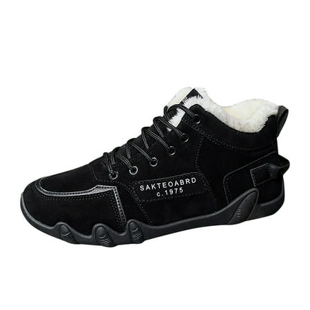 

Children Shoes Boys Leather Snow Boots Winter And Thickened New Non And Warm Big Kid Little Kid Hiking Shoes Soft Fabric Holiday Party Easy to Clean