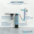 thumbnail image 5 of Aquasure 650K Gallons Whole House Salt-Free Water Conditioning/Descaler System with Triple Purpose Pre-Filter and 8 GPM UV Sterilizer, 5 of 8